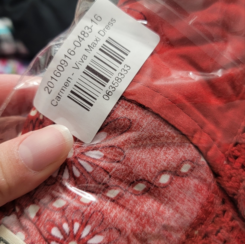 Red Print Maxi By Jaase. - image 6